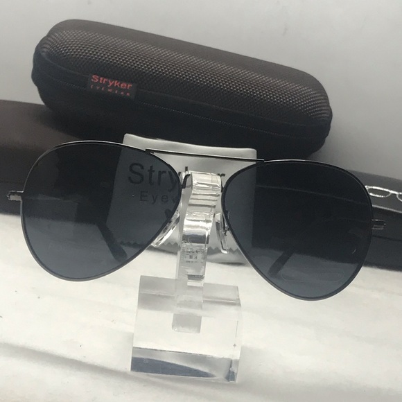 Polarized Stryker sunglass Gold & Green (G15) Lens - Picture 3 of 8